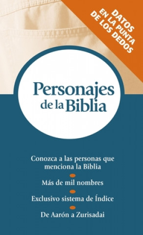 Knjiga Personajes de La Biblia: Serie Referencias de Bolsillo Nelson Reference