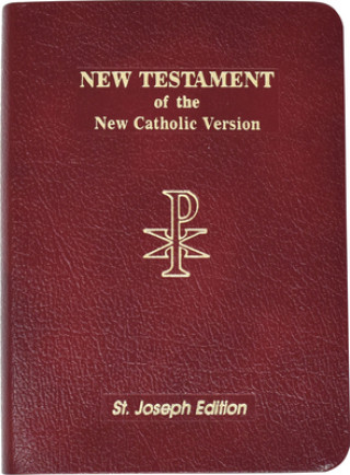 Kniha New American New Testament Bible Catholic Book Publishing Co