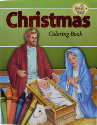 Carte Coloring Book about Christmas Catholic Book Publishing Co