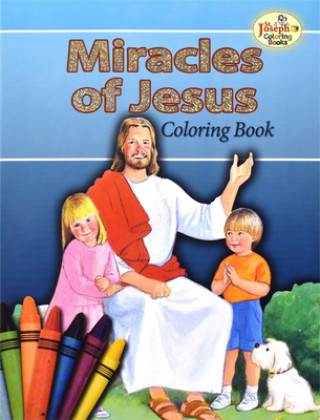 Knjiga Miracles of Jesus Coloring Book Catholic Book Publishing Co