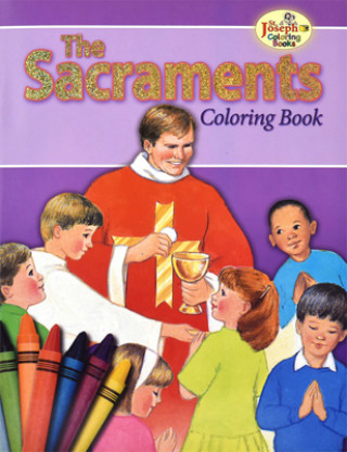 Книга Coloring Book about the Sacraments Catholic Book Publishing Co