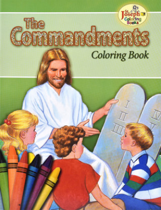 Knjiga Coloring Book about the Commandments Catholic Book Publishing Co