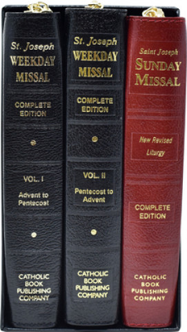 Kniha Saint Joseph Weekday & Sunday Missal Gift Set Catholic Book Publishing Co