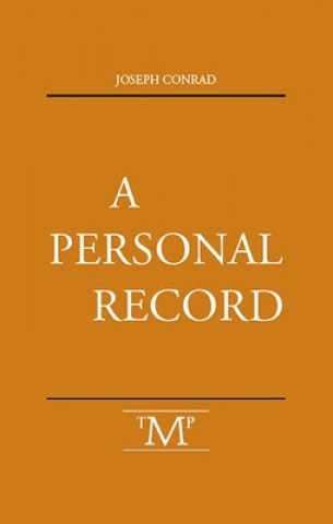Livro Personal Record Joseph Conrad