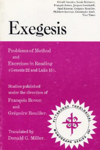 Kniha Exegesis Gerald Antoine