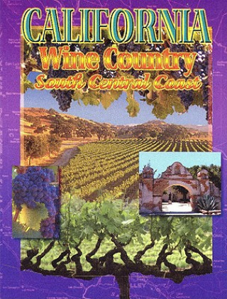 Carte California South Central Coast Wine Country Maxine Hesse