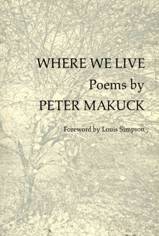 Książka Where We Live Peter Makuck