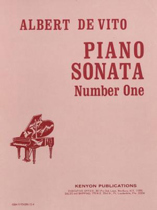 Kniha Sonata No. 1: Piano Solo de Vito Albert