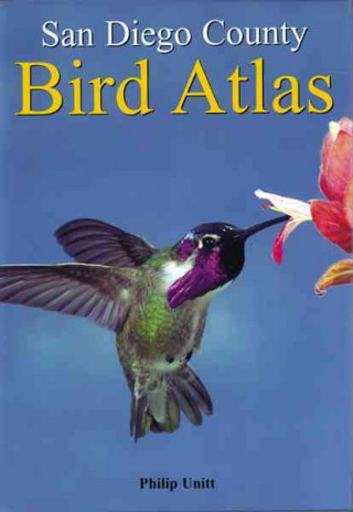 Carte San Diego County Bird Atlas Philip Unitt