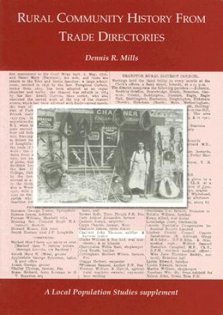 Buch Rural Community History from Trade Directories Dennis R. Mills