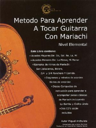 Knjiga Mariachi Method for Guitar: Beginning Level * Spanish Edition Michael Archuleta