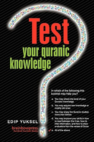 Kniha Test Your Quranic Knowledge Edip Yuksel