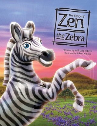 Kniha The Story of Zen the Zebra William Tellem