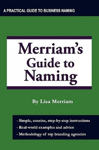 Książka Merriam's Guide to Naming Lisa A. Merriam