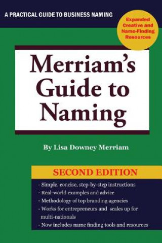 Kniha Merriam's Guide to Naming Lisa Merriam