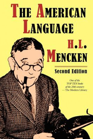 Kniha The American Language, Second Edition H. L. Mencken