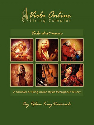 Könyv Viola Online String Sampler Viola Sheet Music Robin Kay Deverich