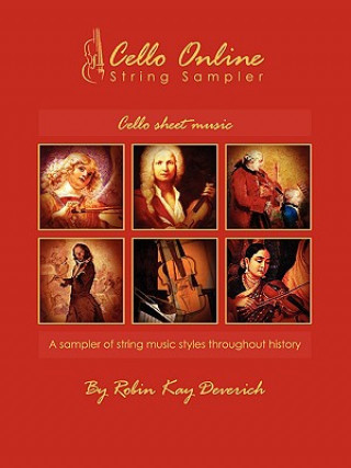 Książka Cello Online String Sampler Cello Sheet Music Robin Kay Deverich
