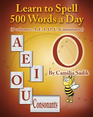 Kniha Learn to Spell 500 Words a Day Camilia Sadik