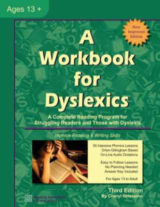 Knjiga Workbook for Dyslexics Cheryl Orlassino