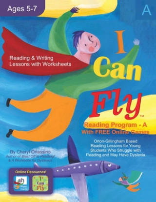 Carte I Can Fly Reading Program - Book A, Online Games Available Cheryl Orlassino