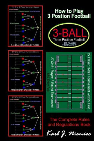 Kniha How to Play Three Position Football: Pass-Catch-Defend Instructional Game for Boys and Girls Karl J. Niemiec