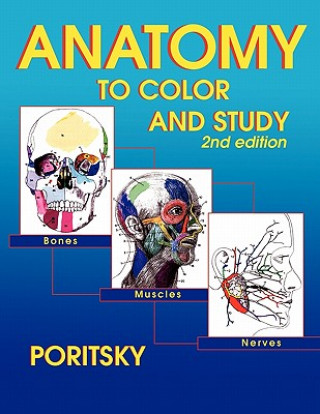 Carte Anatomy to Color and Study 2nd Edition Ray Poritsky