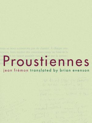 Buch Proustiennes Jean Fremon