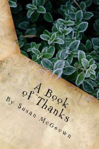 Book A Book of Thanks Susan McGeown