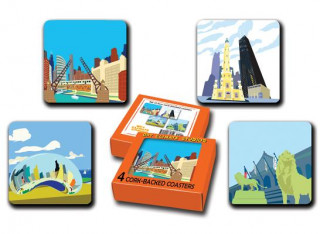 Livro Chicago Coaster Set Maria Kernahan