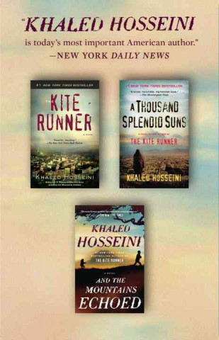 Kniha HOSSEINI MM EXPORT 3-COPY BOXED SET Khaled Hosseini