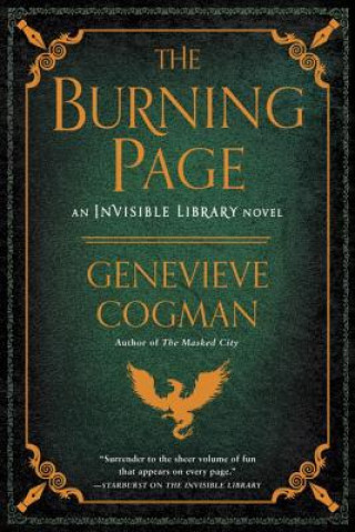Kniha The Burning Page Genevieve Cogman