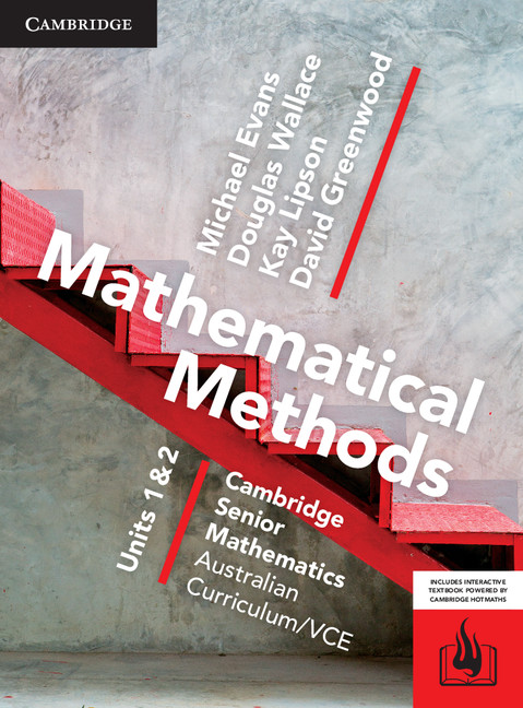 Knjiga CSM VCE Mathematical Methods Units 1 and 2 Michael Evans