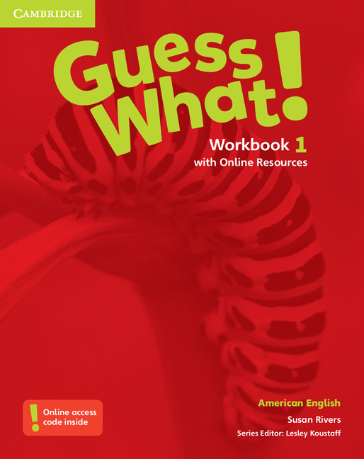 Carte Guess What! American English Level 1 Workbook with Online Resources Susan Rivers