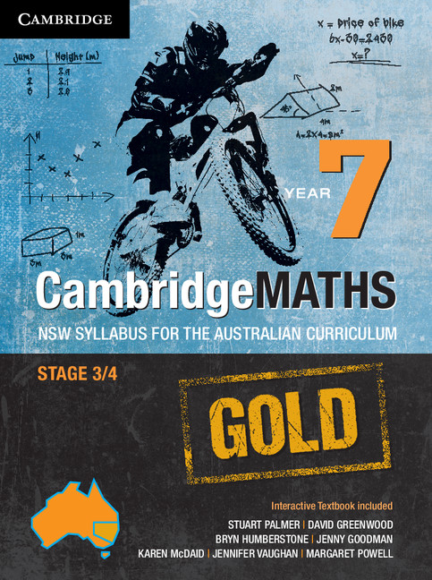 Buch Cambridge Mathematics GOLD NSW Syllabus for the Australian Curriculum Year 7 Pack Stuart Palmer