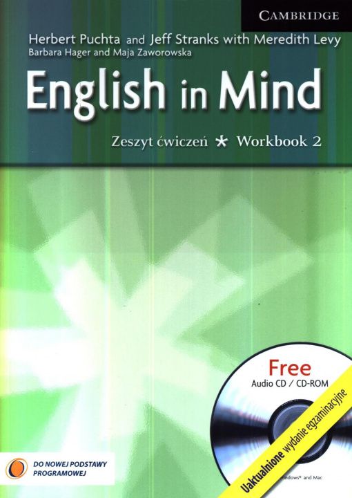 Buch English in Mind 2 Workbook z plyta CD Jeff Stranks