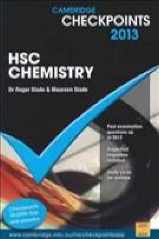 Carte Cambridge Checkpoints Hsc Chemistry 2013 Roger Slade