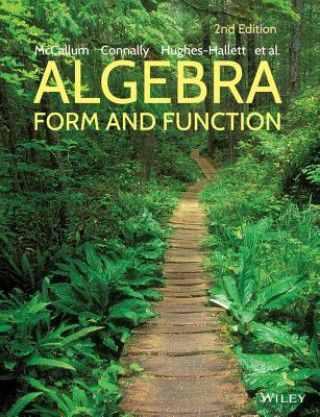 Kniha Algebra: Form and Function Cloth William G. McCallum
