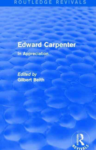 Kniha Edward Carpenter 