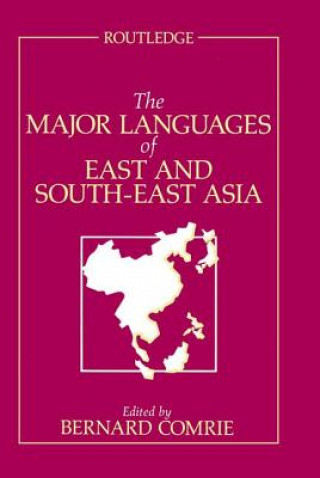 Kniha Major Languages of East and South-East Asia Bernard Comrie