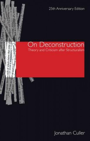 Könyv On Deconstruction Jonathan Culler