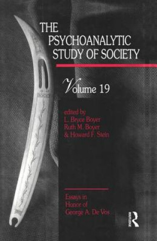 Buch Psychoanalytic Study of Society, V. 19 L. Bryce Boyer