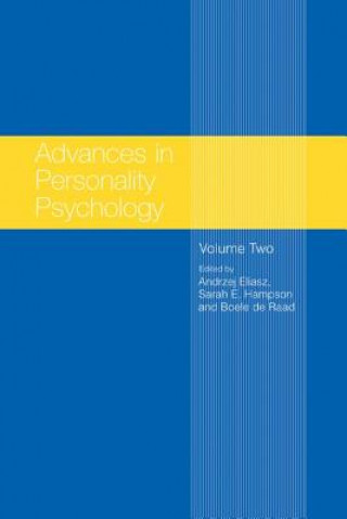 Kniha Advances in Personality Psychology Andrzej Eliasz