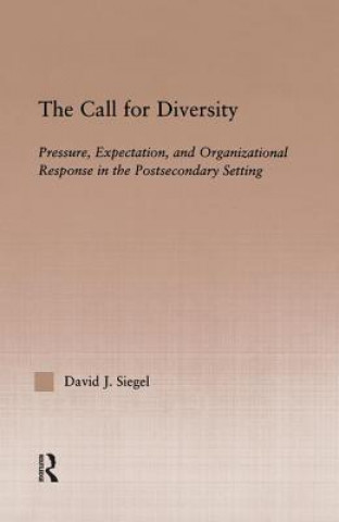 Knjiga Call For Diversity David J. Siegel