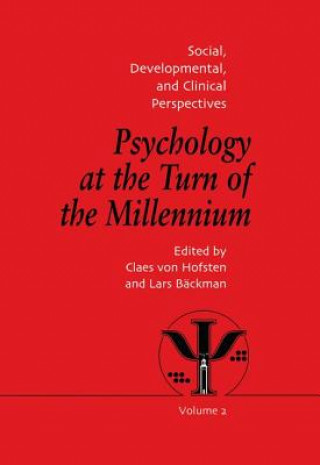 Carte Psychology at the Turn of the Millennium, Volume 2 Lars Backman