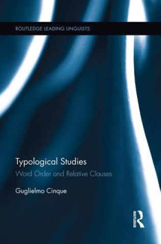 Kniha Typological Studies Guglielmo Cinque