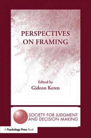 Книга Perspectives on Framing Gideon Keren