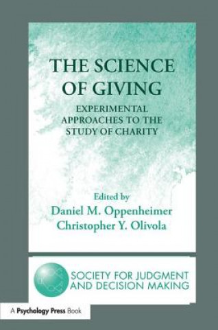 Kniha The Science of Giving Daniel M. Oppenheimer