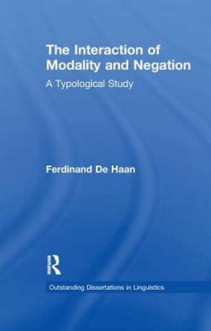 Könyv The Interaction of Modality and Negation HAAN