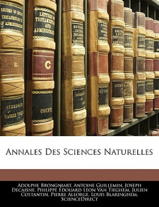 Buch Annales Des Sciences Naturelles Adolphe Brongniart